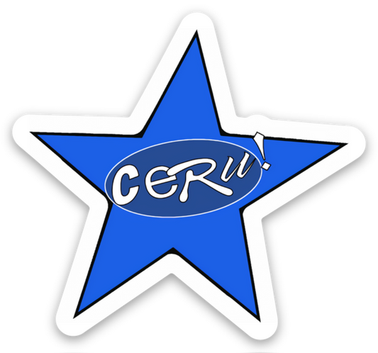 CERU "STAR" STICKER